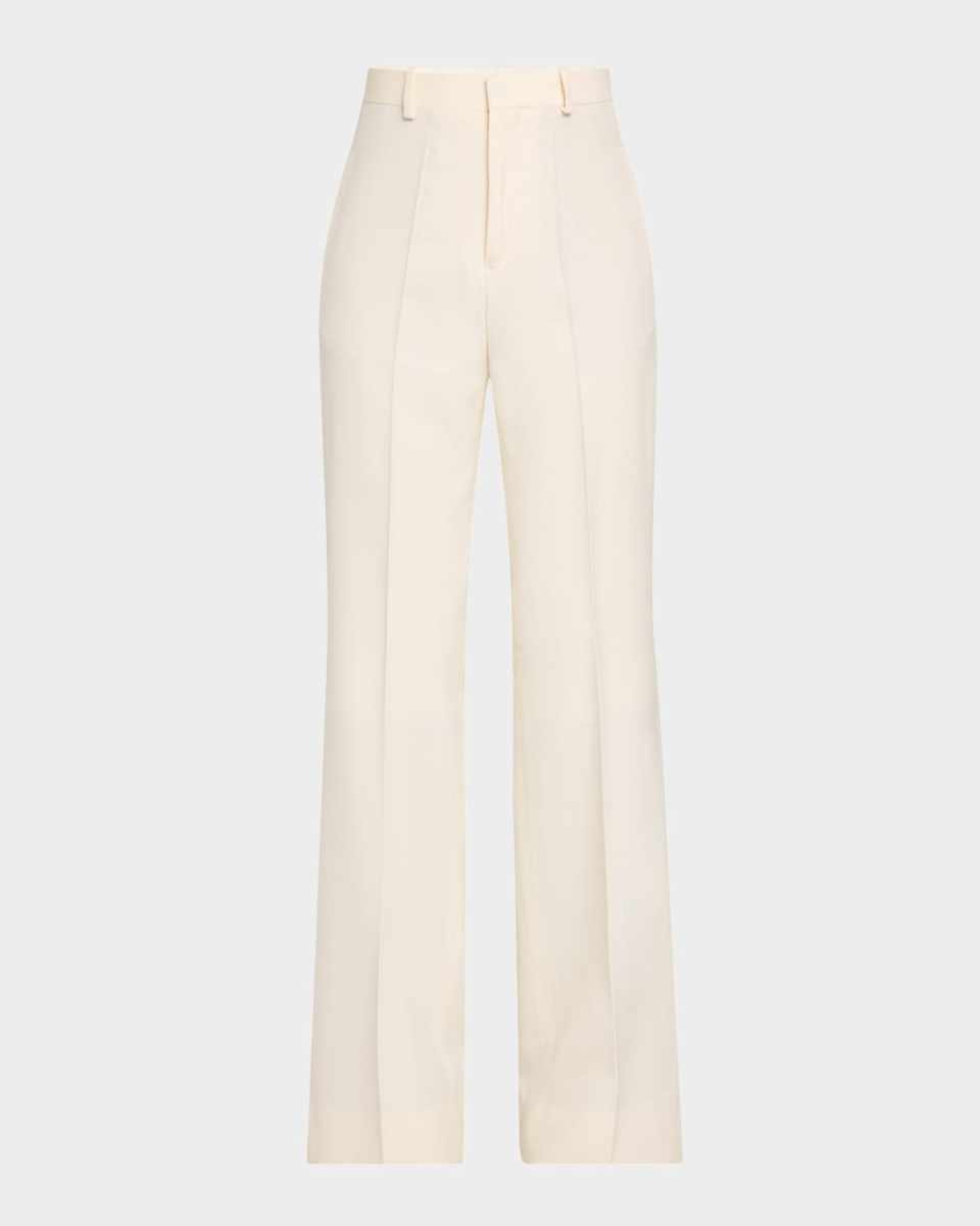 Credo Wool Straight-Leg Trousers
